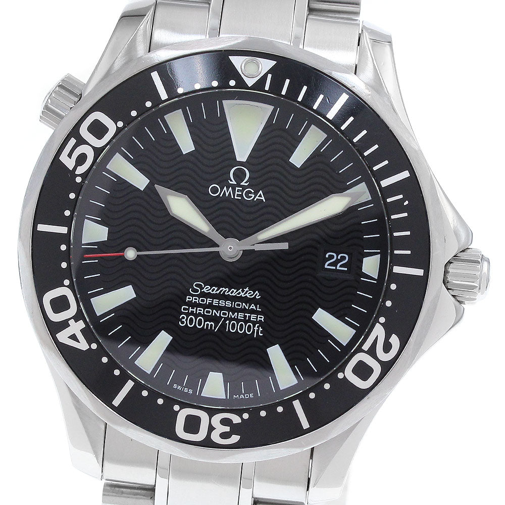 OMEGA Seamaster300 2254.50 Date black Dial Automatic Men's Watch_916665