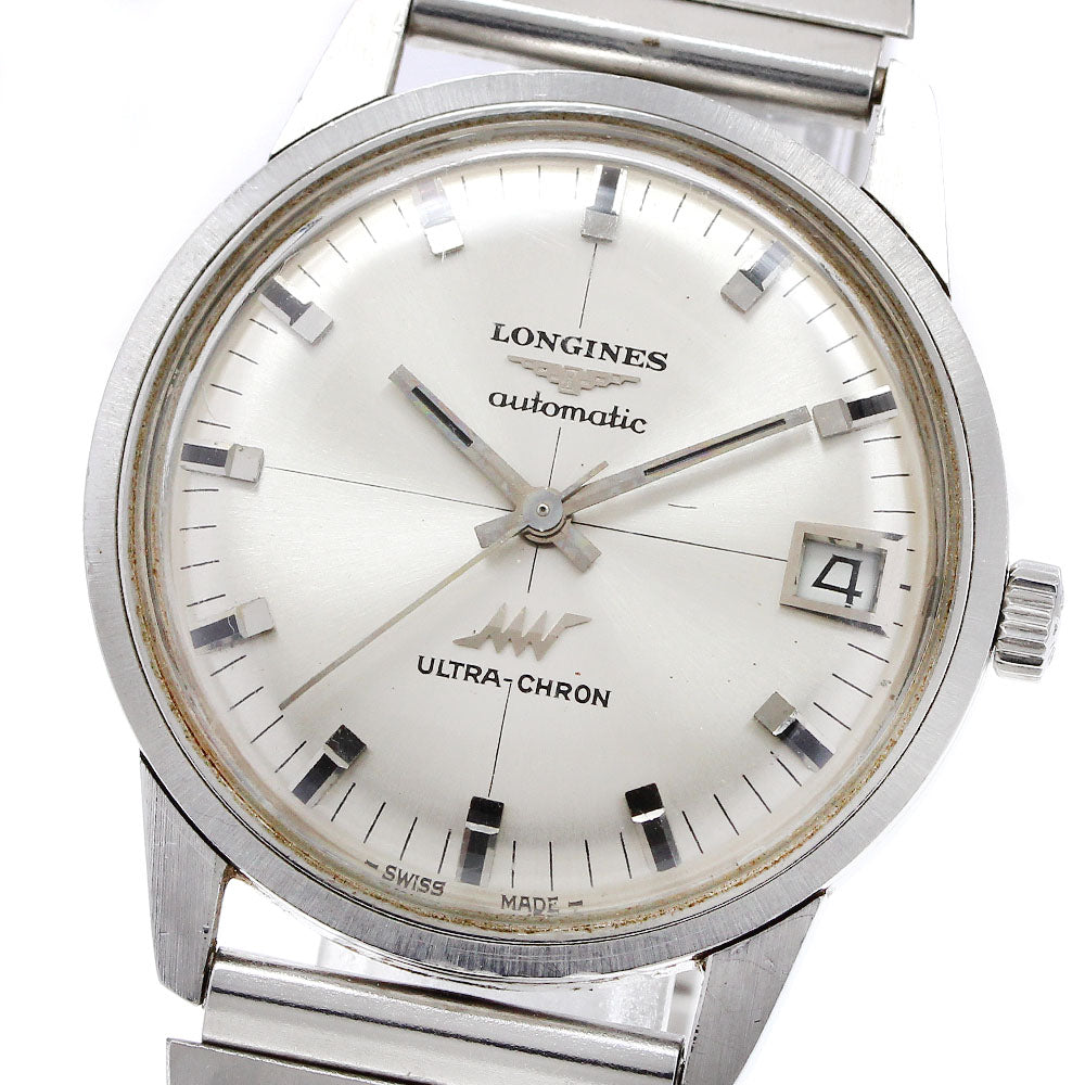 LONGINES Ultracron Date Silver Dial Automatic Men's Watch_916671