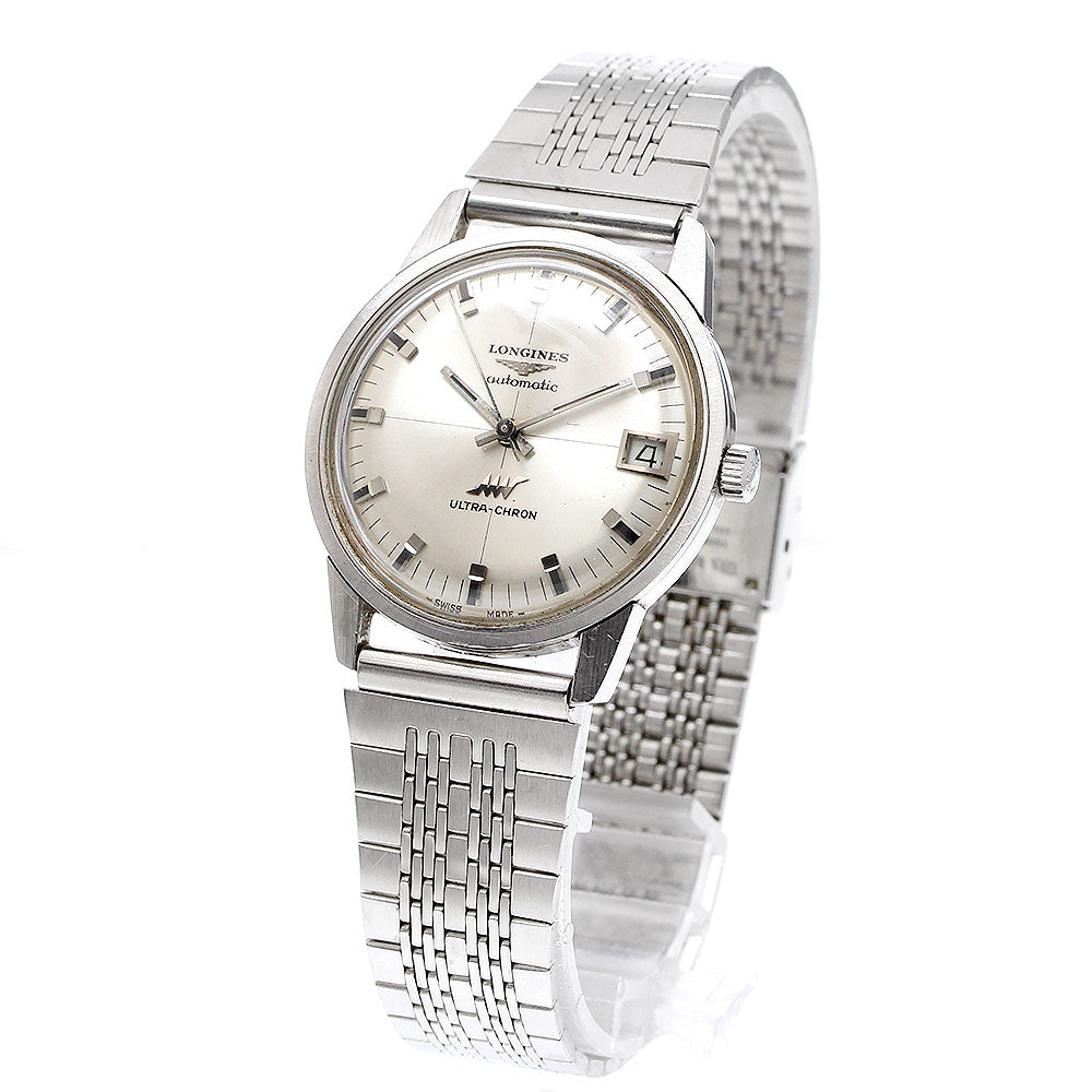 LONGINES Ultracron Date Silver Dial Automatic Men's Watch_916671