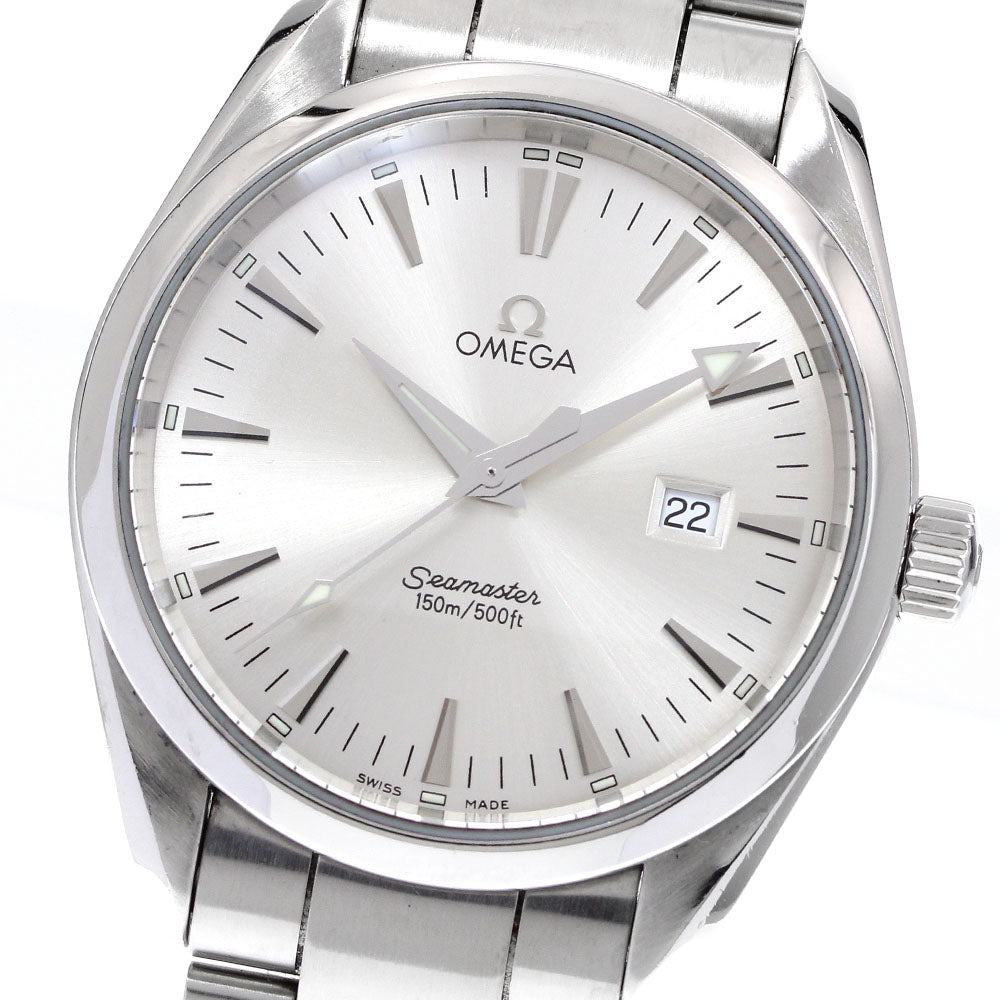 OMEGA Seamaster Aqua Terra 2517.30 Date Silver Dial Quartz Men's Watch_916675