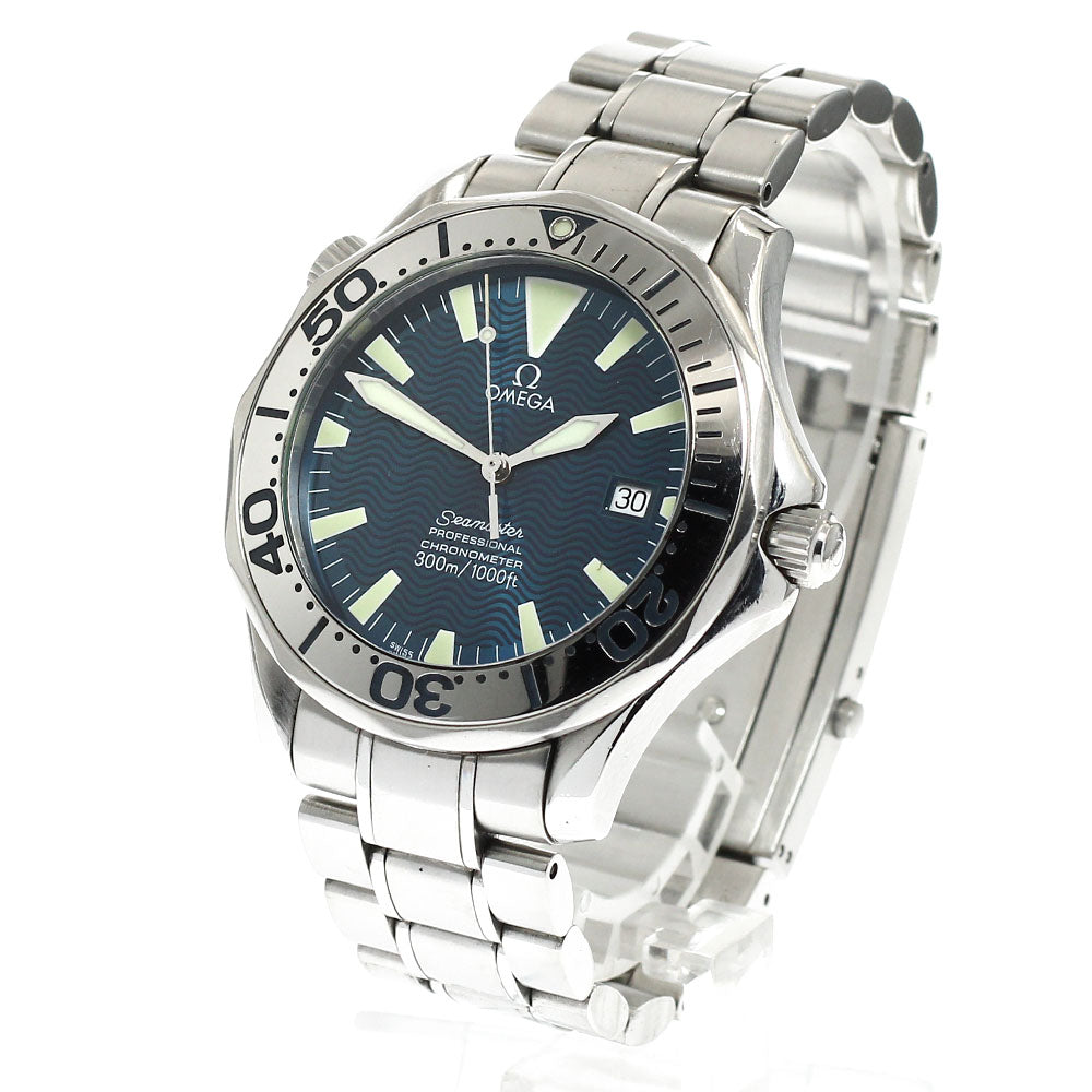 OMEGA Seamaster 300 2255.80 Date blue Dial Automatic Men's Watch_916688