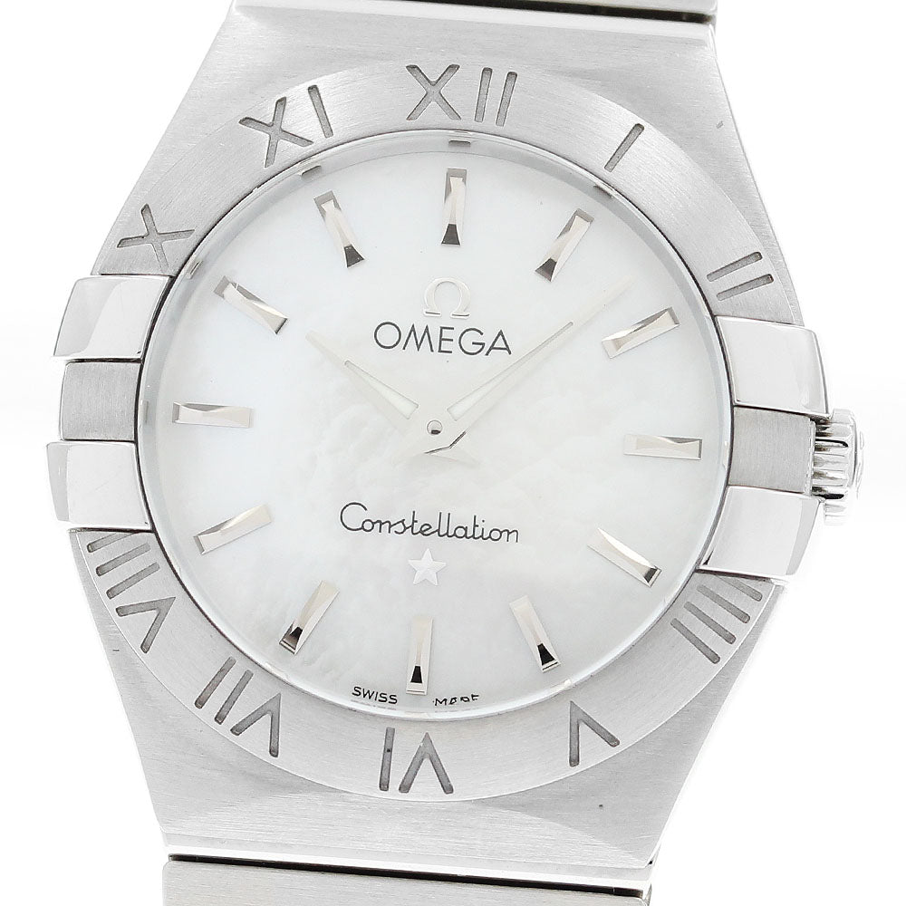 OMEGA Constellation 123.10.24.60.02.002 Shell dial Quartz Ladies Watch_916691