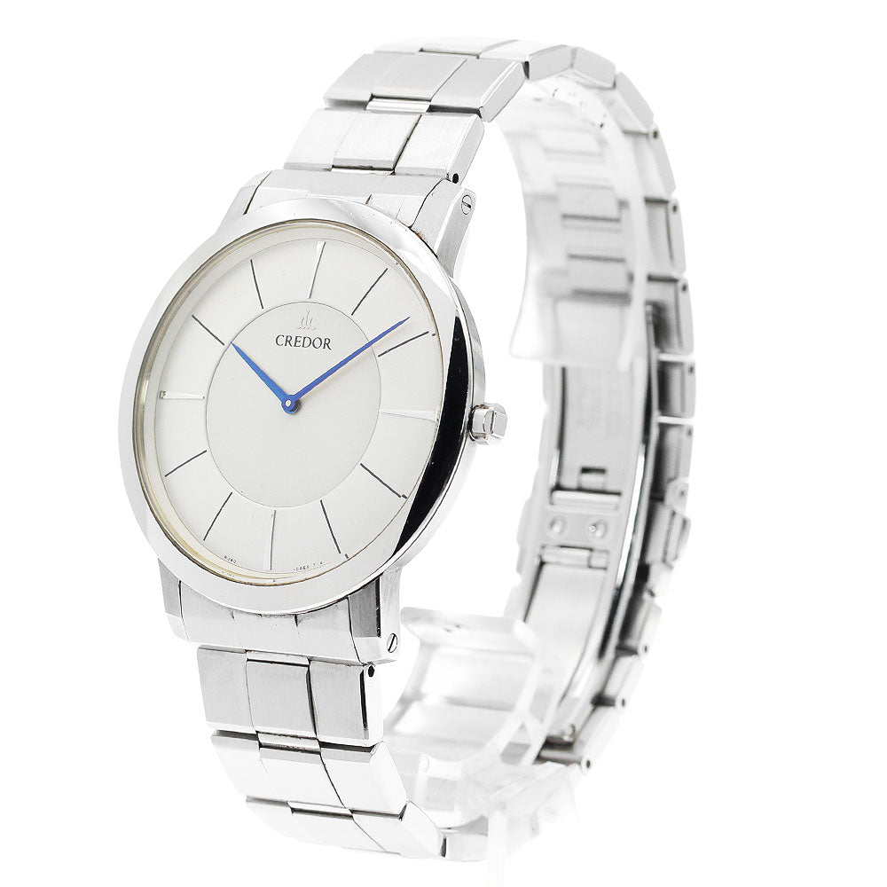 SEIKO CREDOR node GCAT993/8J80-0AD0 Silver Dial Quartz Men's Watch_916746