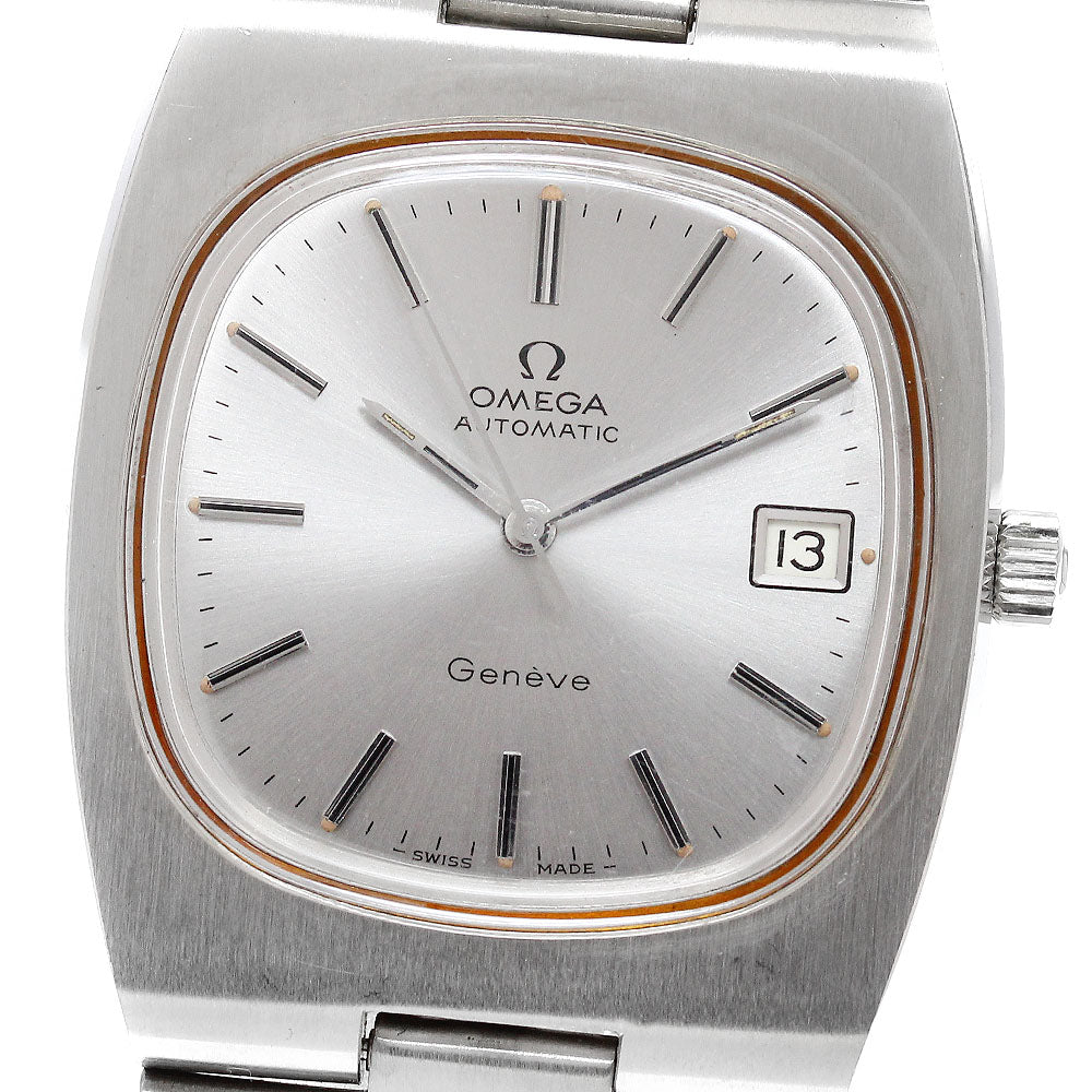 OMEGA Geneve 166.0191 Date Cal.1012 Silver Dial Automatic Men's Watch_916757