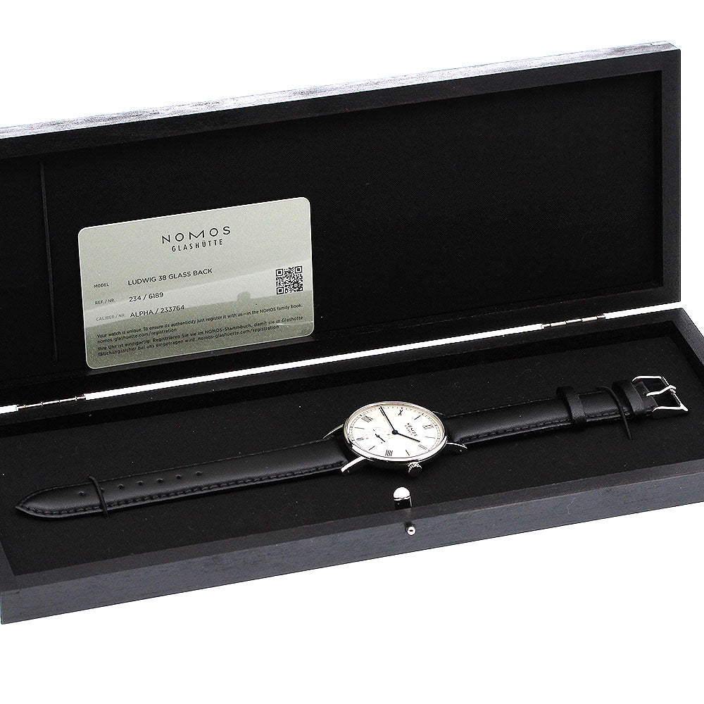 NOMOS Ludwig 234 Small seconds Silver Dial Hand Winding Men's Watch_916761