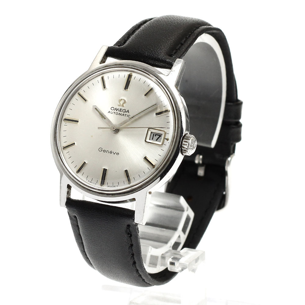 OMEGA Geneve 166.070 Cal.565 Date Silver Dial Automatic Men's Watch_916774