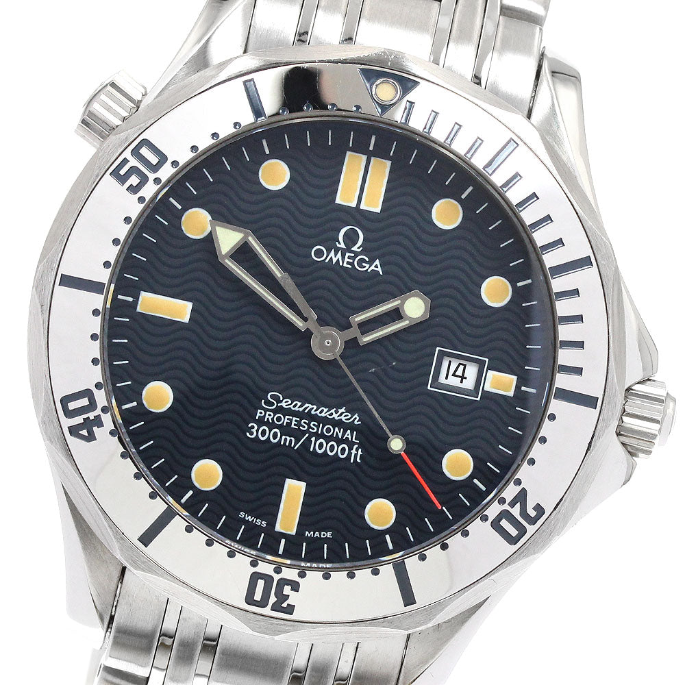 OMEGA Seamaster 300 2542.80 Date Navy Dial Quartz Men's Watch_916775