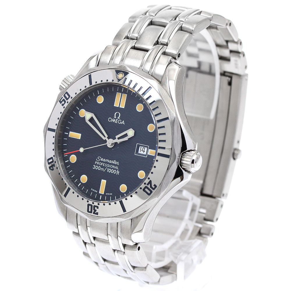 OMEGA Seamaster 300 2542.80 Date Navy Dial Quartz Men's Watch_916775