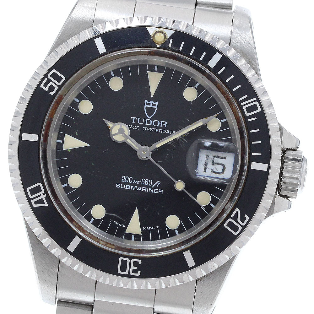 TUDOR Prince Oyster Date Submariner 79090 black Dial Automatic Men's_916804