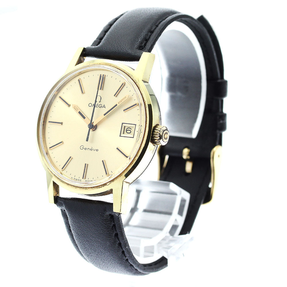 OMEGA Geneve 136.0098 Date Cal.613 gold Dial Hand Winding Men's Watch_916805