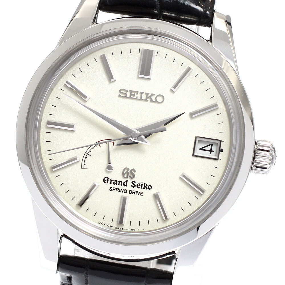 SEIKO Grand Seiko 9R65-0AX0/SBGA057 Power reserve beige Dial Spring drive Men's Watch_916820