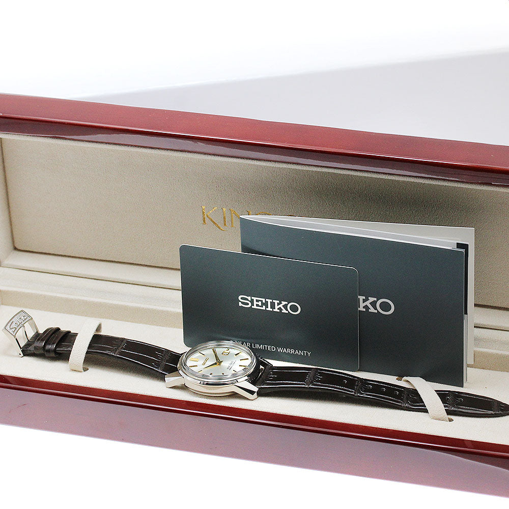 SEIKO King Seiko KS SJE087J1(SDKA003)/6L35-00F0 KSK Standard design limited edition model, limited to 1700 pieces worldwide Silver Dial Automatic Men's Watch_916829