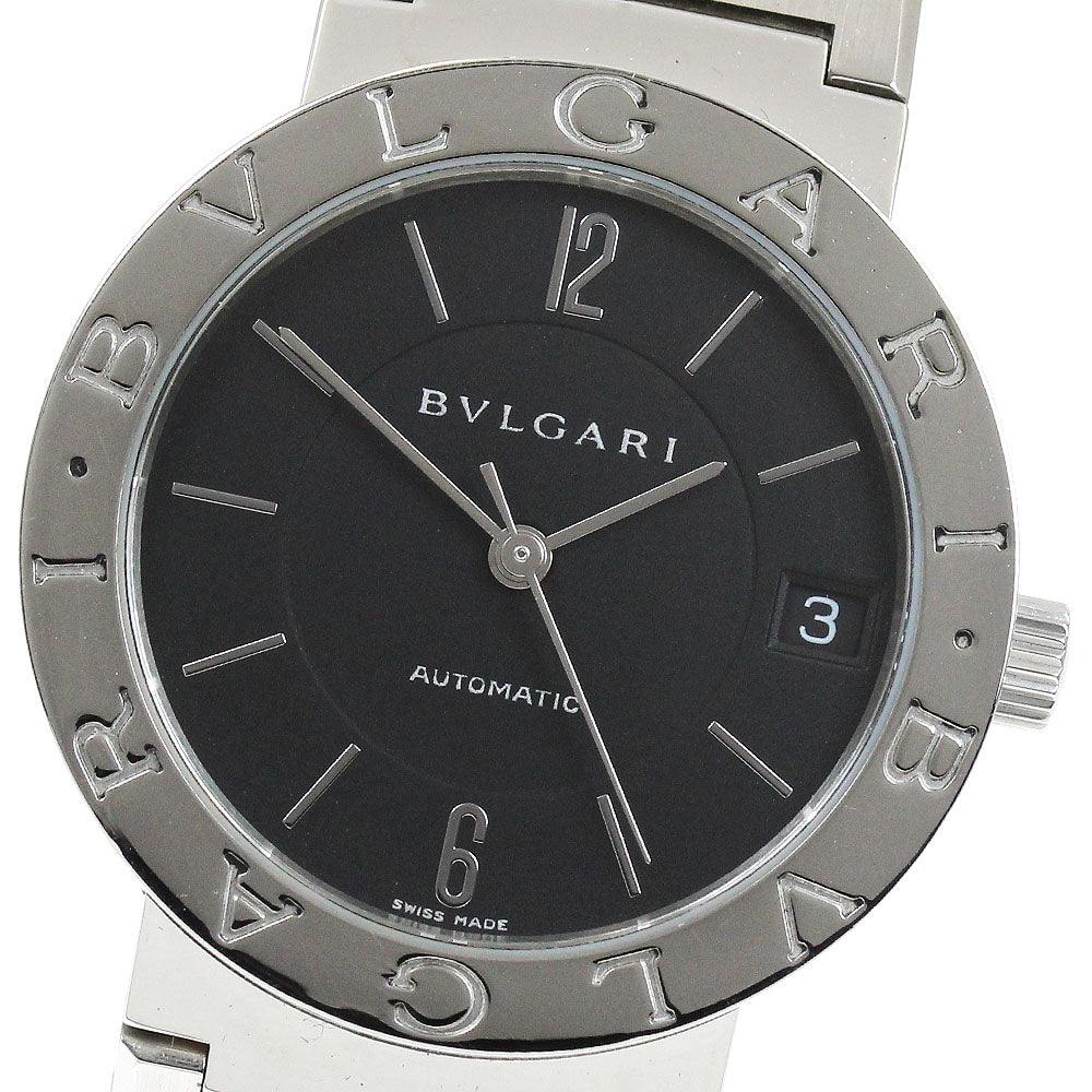 BVLGARI BVLGARIBVLGARI BB33SS Date Black Dial Automatic Men's Watch_916835