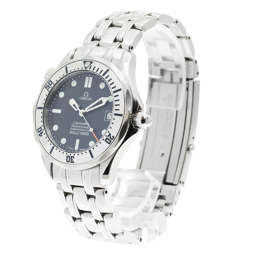 OMEGA Seamaster Diver 300M 2552.80 Date Navy Dial Automatic Boy's Watch_916838