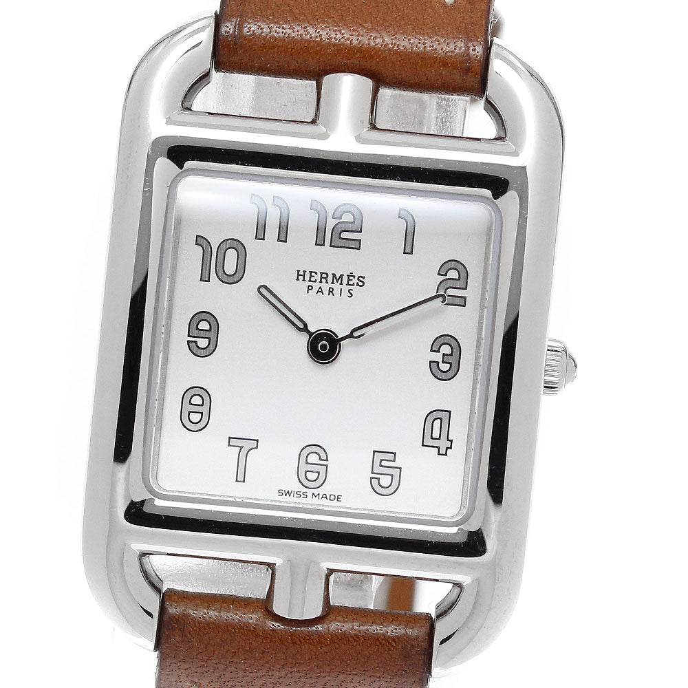 HERMES Cape Cod CC1.210a Silver Dial Quartz Ladies Watch_916846