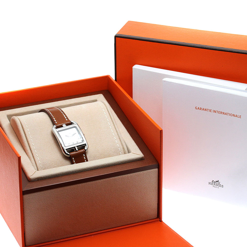 HERMES Cape Cod CC1.210a Silver Dial Quartz Ladies Watch_916846