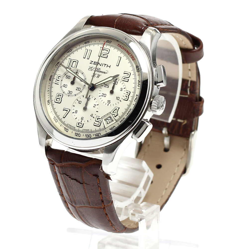 ZENITH Class El Primero 01.0500.420 Chronograph Silver Dial Hand Winding Men's Watch_916857