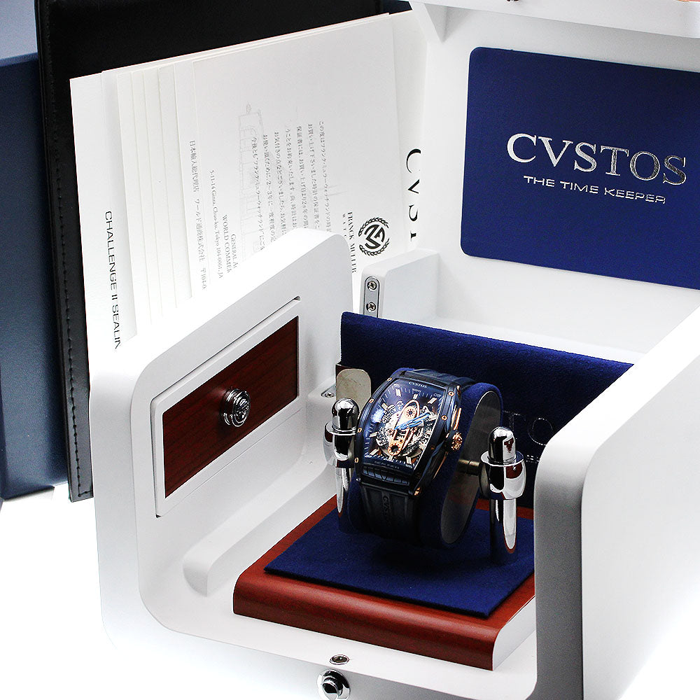 CVSTOS Challenge Sealiner 2 CVT-SEA2-CP5N BLST Date Automatic Men's Watch_916894