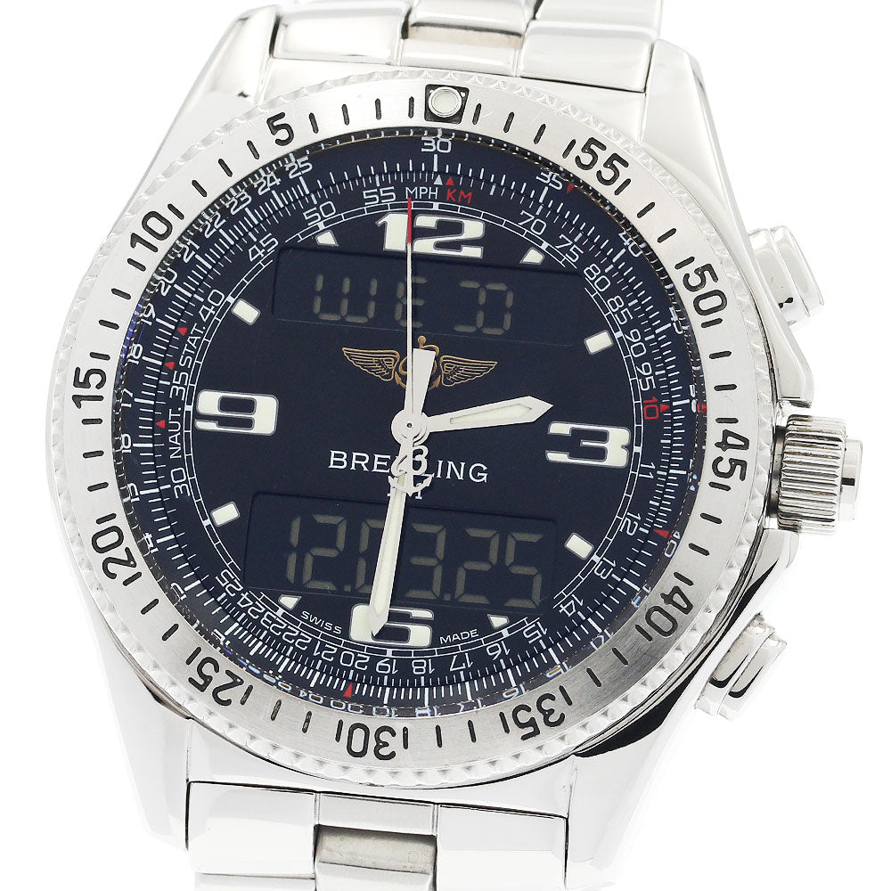BREITLING B-1 A68362 black Dial Quartz Men's Watch_916902