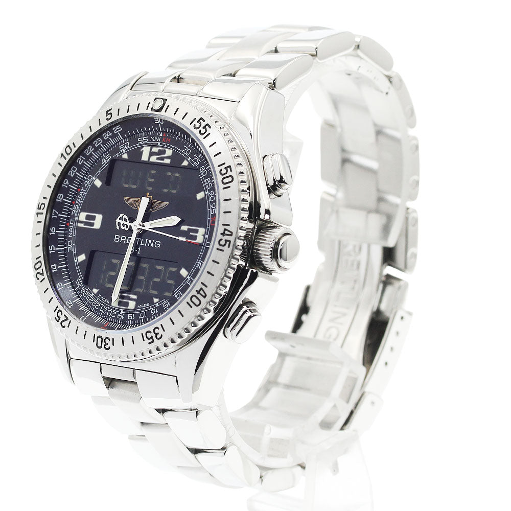 BREITLING B-1 A68362 black Dial Quartz Men's Watch_916902