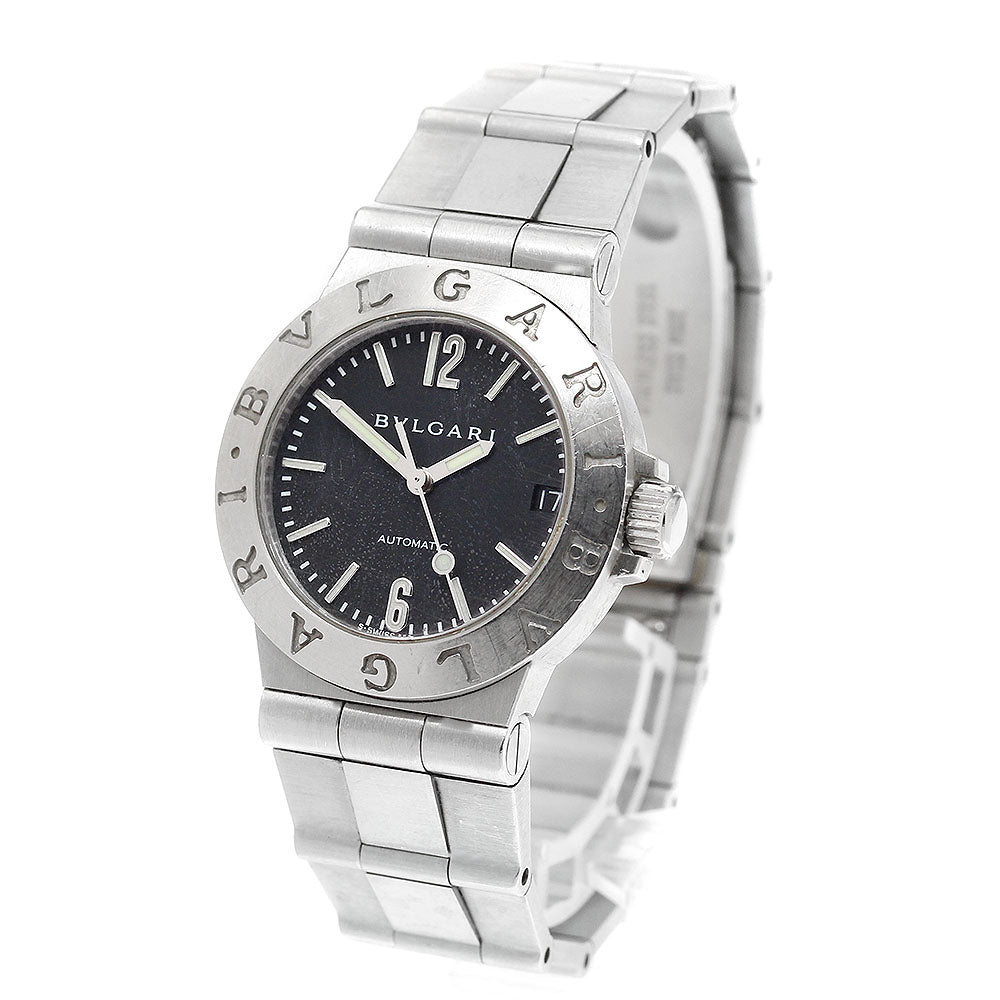 BVLGARI Diagono LCV29S Date black Dial Automatic Ladies Watch_916932