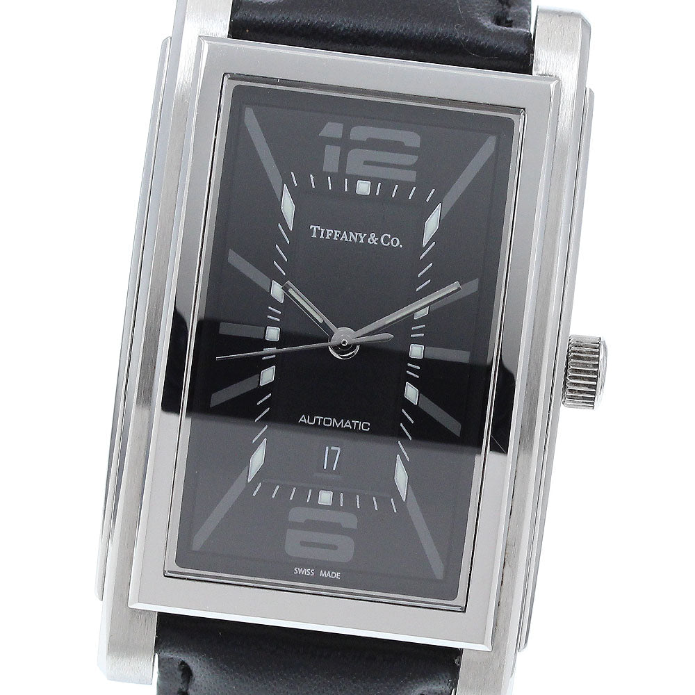 TIFFANY&Co. ground Z0031.68.10A10A70A Date black Dial Automatic Men's_916944