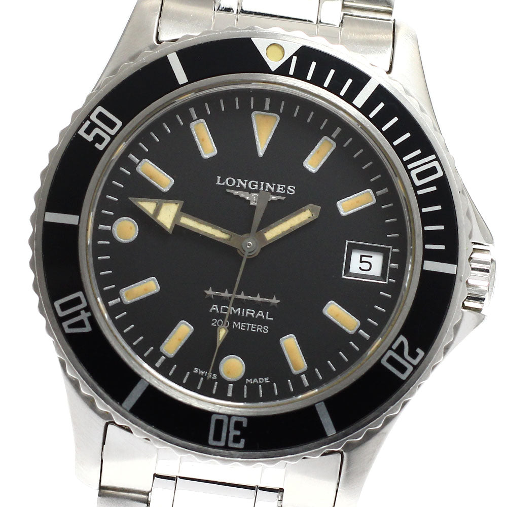 LONGINES Admiral Diver 7463 Date black Dial Automatic Men's Watch_916945