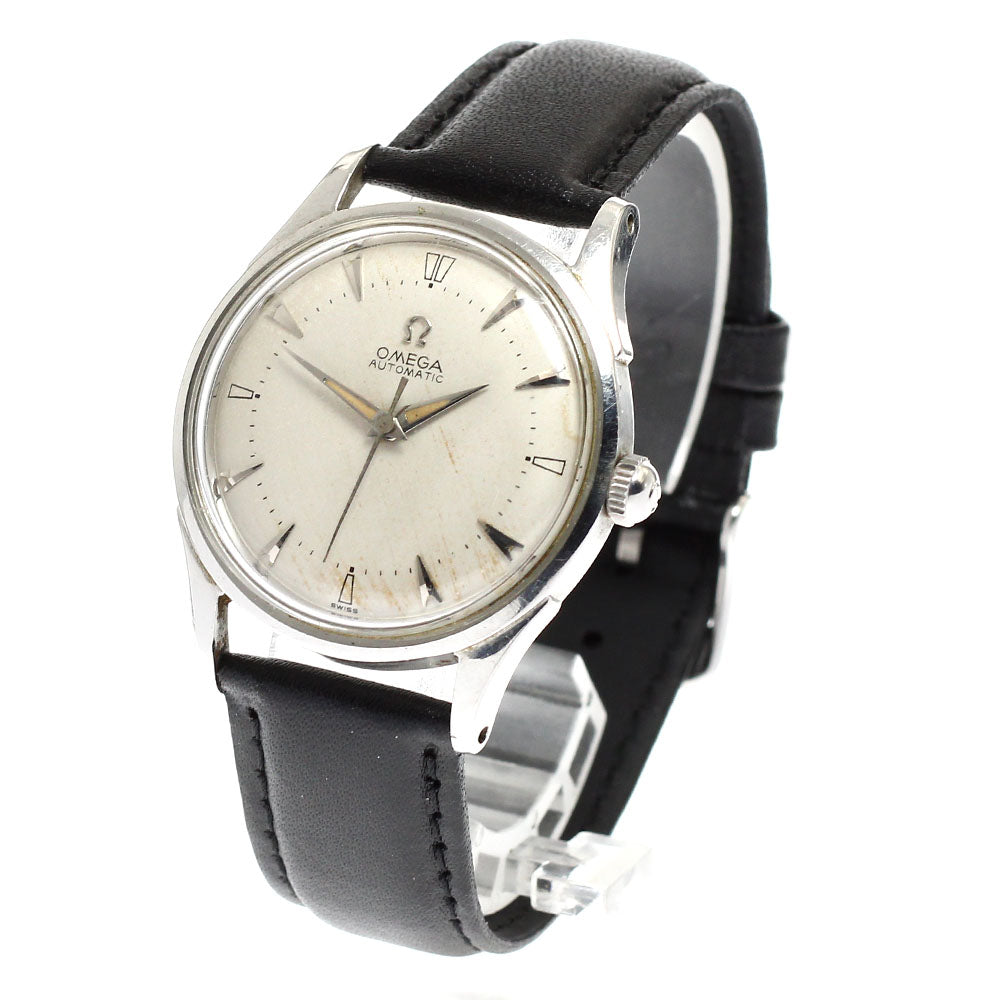 OMEGA 2635-1 Harfloater Cal.351 Silver Dial Automatic Men's Watch_916975