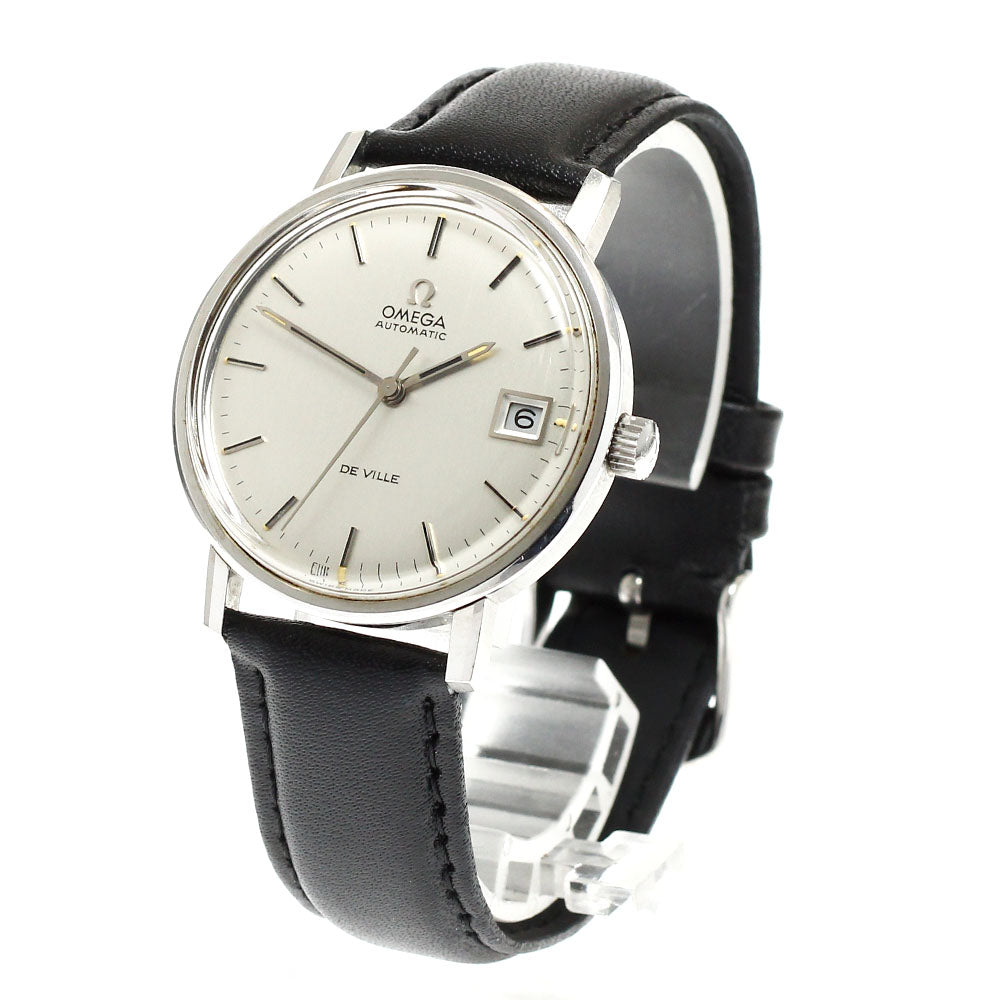 OMEGA De Ville 166.0086 Date cal.1002 Silver Dial Automatic Men's Watch_916976