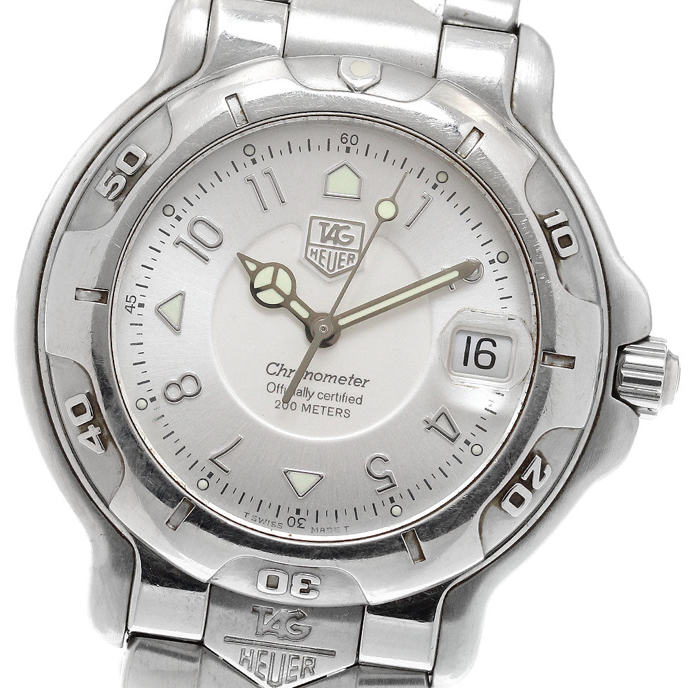 TAG HEUER 6000 series WH5111-2 Date Silver Dial Automatic Men's Watch_916977