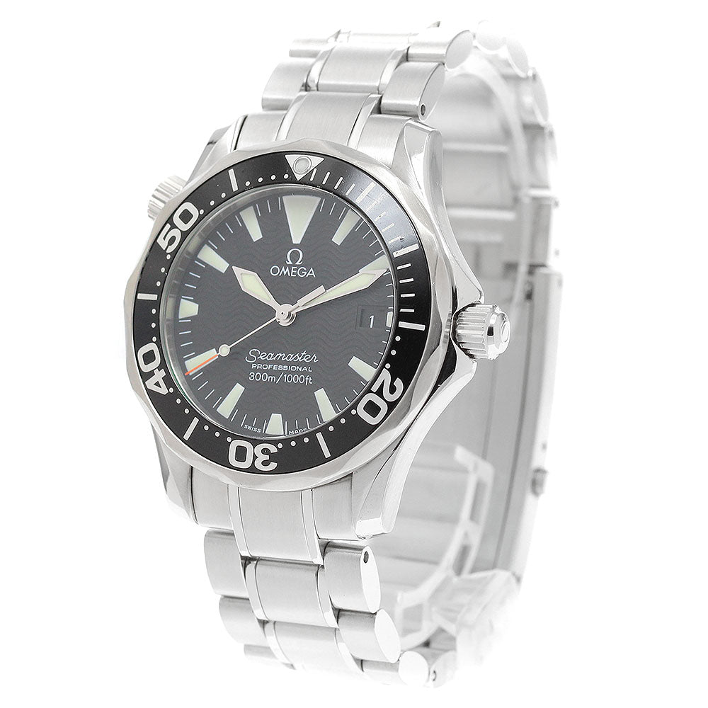 OMEGA Seamaster 300 2262.50 Date black Dial Quartz Boy's Watch_917051