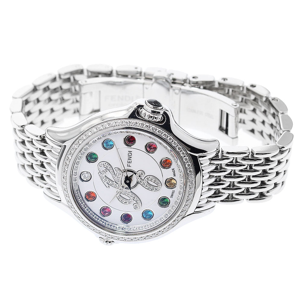 FENDI Crazy carat 10500L white Dial Quartz Ladies Watch_917053
