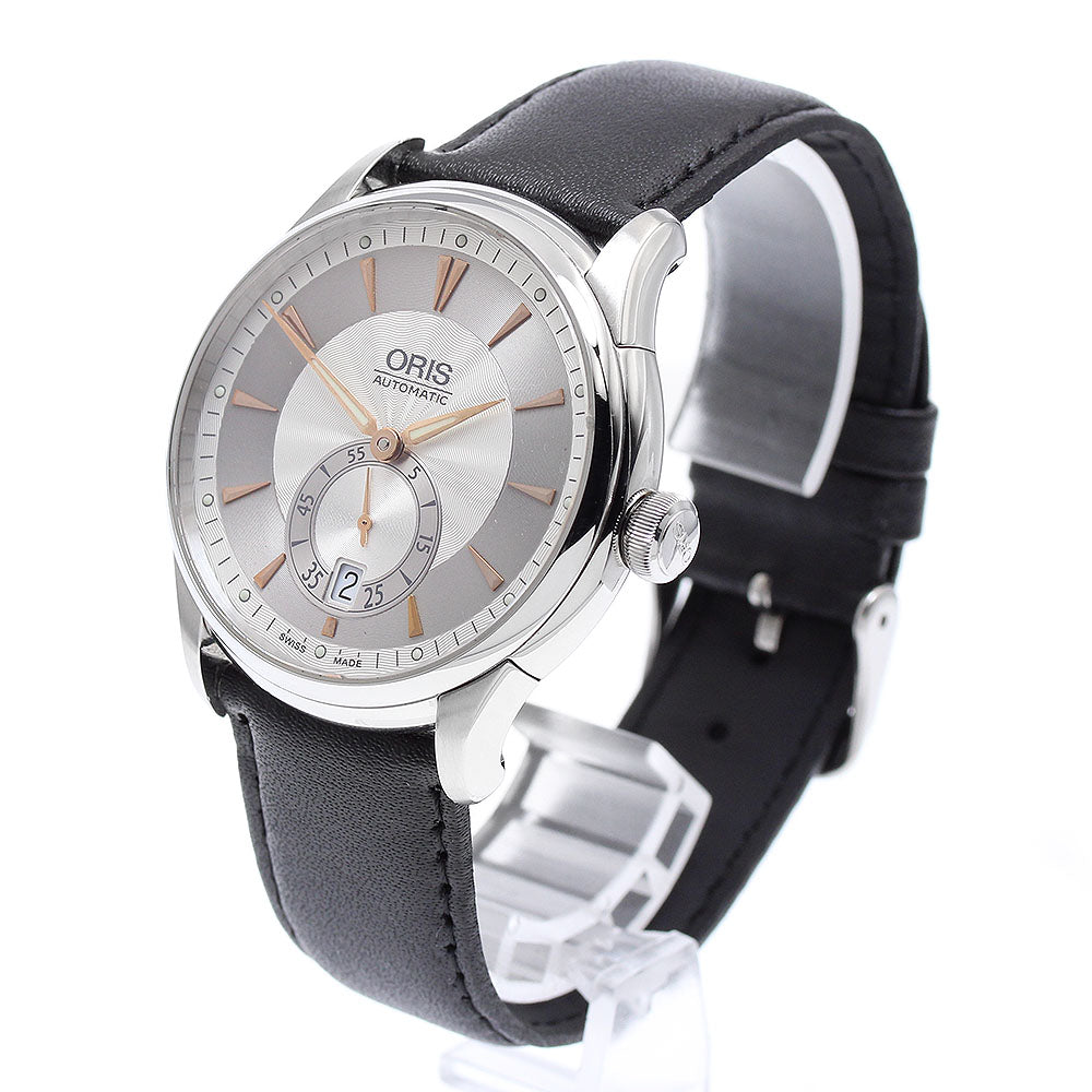 ORIS Artelier 7582 Date Small Second Silver Dial Automatic Men's Watch_917109