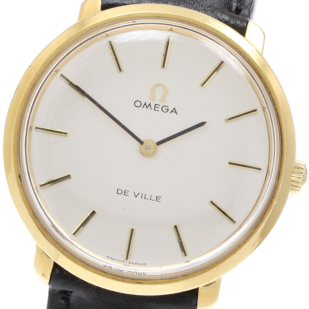 OMEGA De Ville TOOL104 Round Vintage Silver Dial Hand Winding Men's Watch_917112