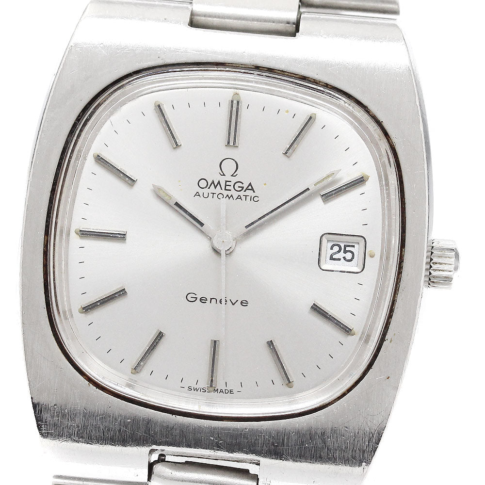 OMEGA Geneve 166.0191/366.0835 Date Cal.1012 Silver Dial Automatic Men's_917113