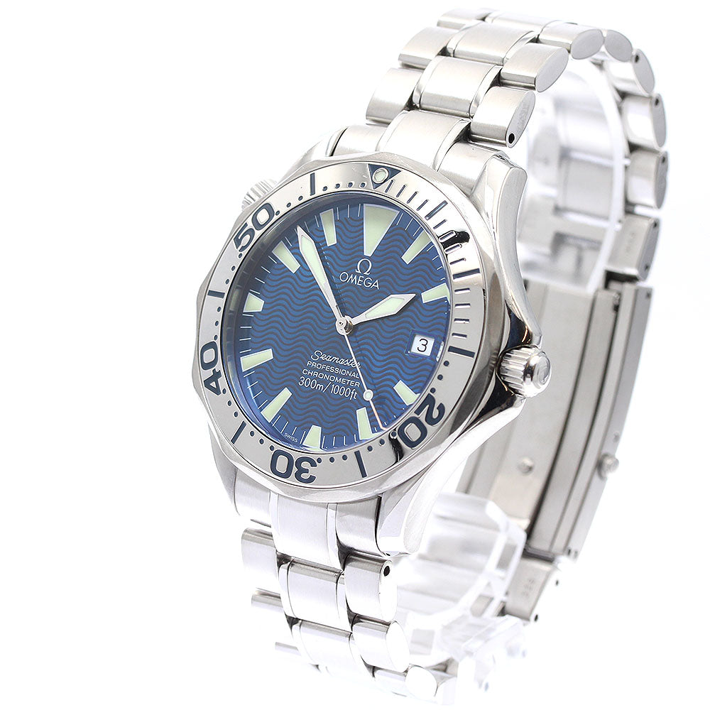 OMEGA Seamaster 300 2255.80 Date Blue Dial Automatic Men's Watch_917121