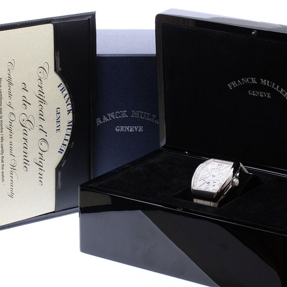 FRANCK MULLER Vanguard V45CCDT Chronograph white Dial Automatic Men's Watch_917127