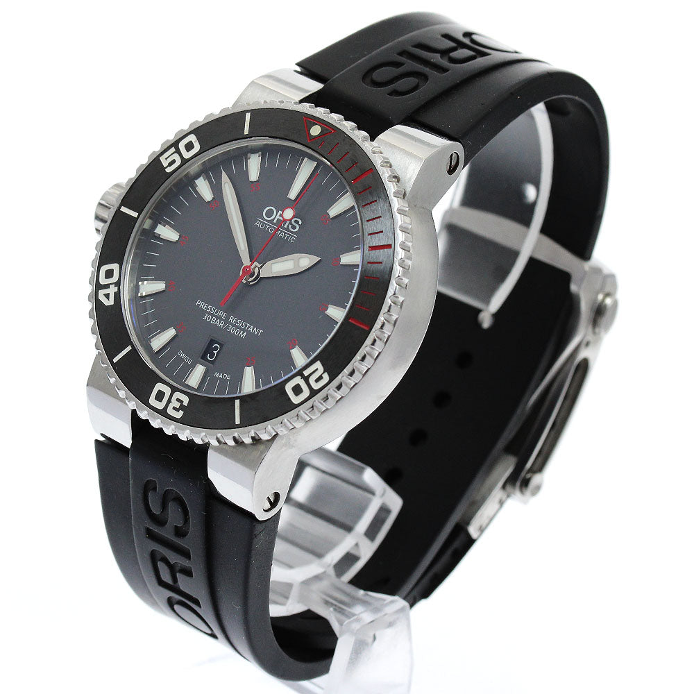 ORIS Aquis Red Limited Edition 01 733 7653 4183-Set MB AT Men's Watch_917150