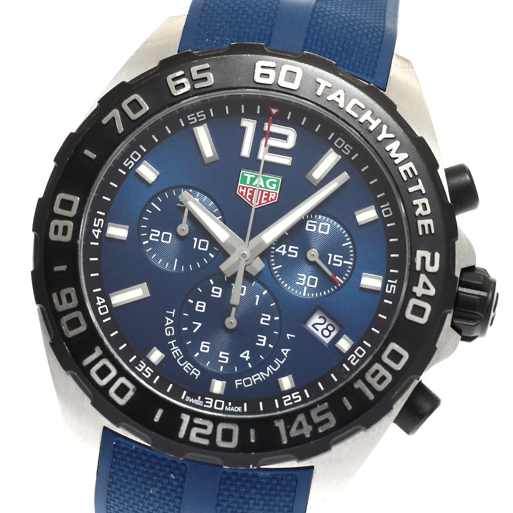 TAG HEUER Formula 1 CAZ101AV Chronograph blue Dial Quartz Men's Watch_917154