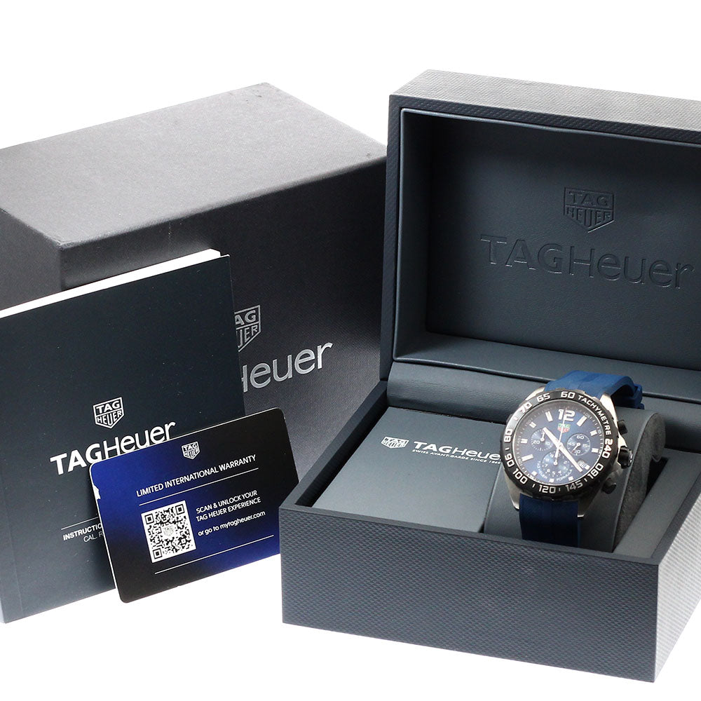 TAG HEUER Formula 1 CAZ101AV Chronograph blue Dial Quartz Men's Watch_917154