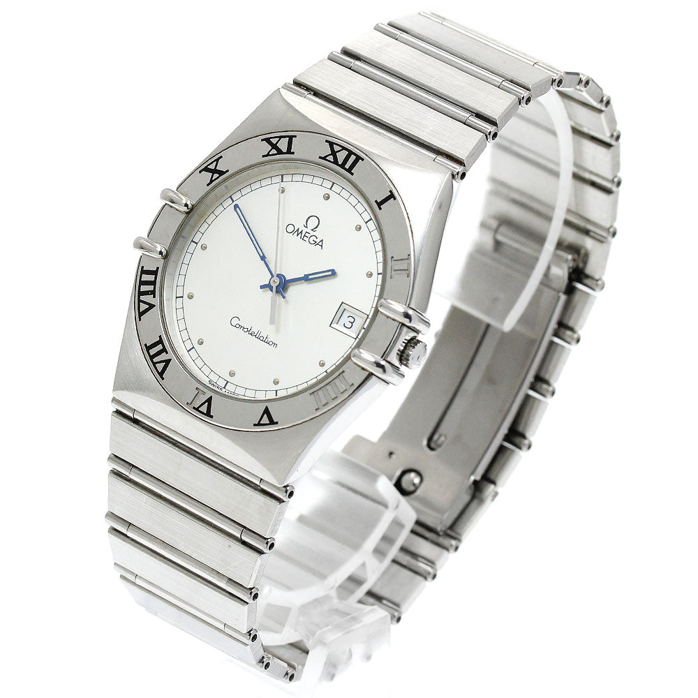 OMEGA Constellation Date Silver Dial Quartz Men's Watch_917160