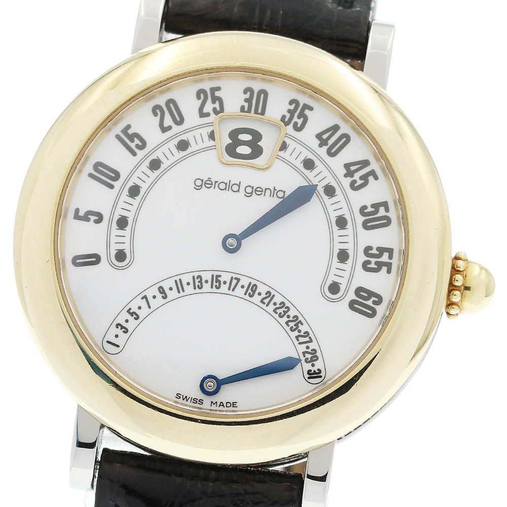 Gerald Genta Retro by Retro G.3714 Retrograde white Dial Automatic Men's Watch_917183