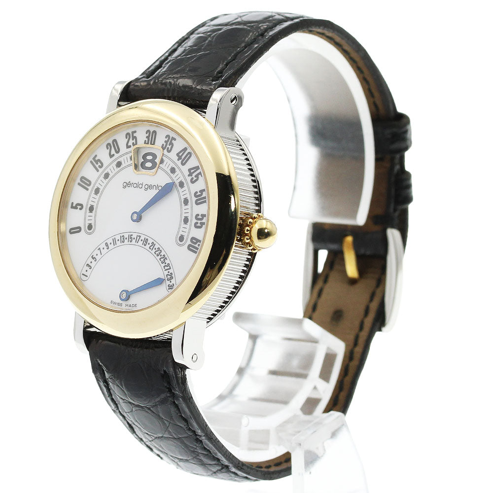 Gerald Genta Retro by Retro G.3714 Retrograde white Dial Automatic Men's Watch_917183