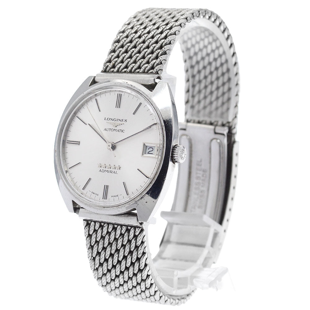 LONGINES Admiral 5 Star Date Silver Dial Automatic Men's Watch_917220