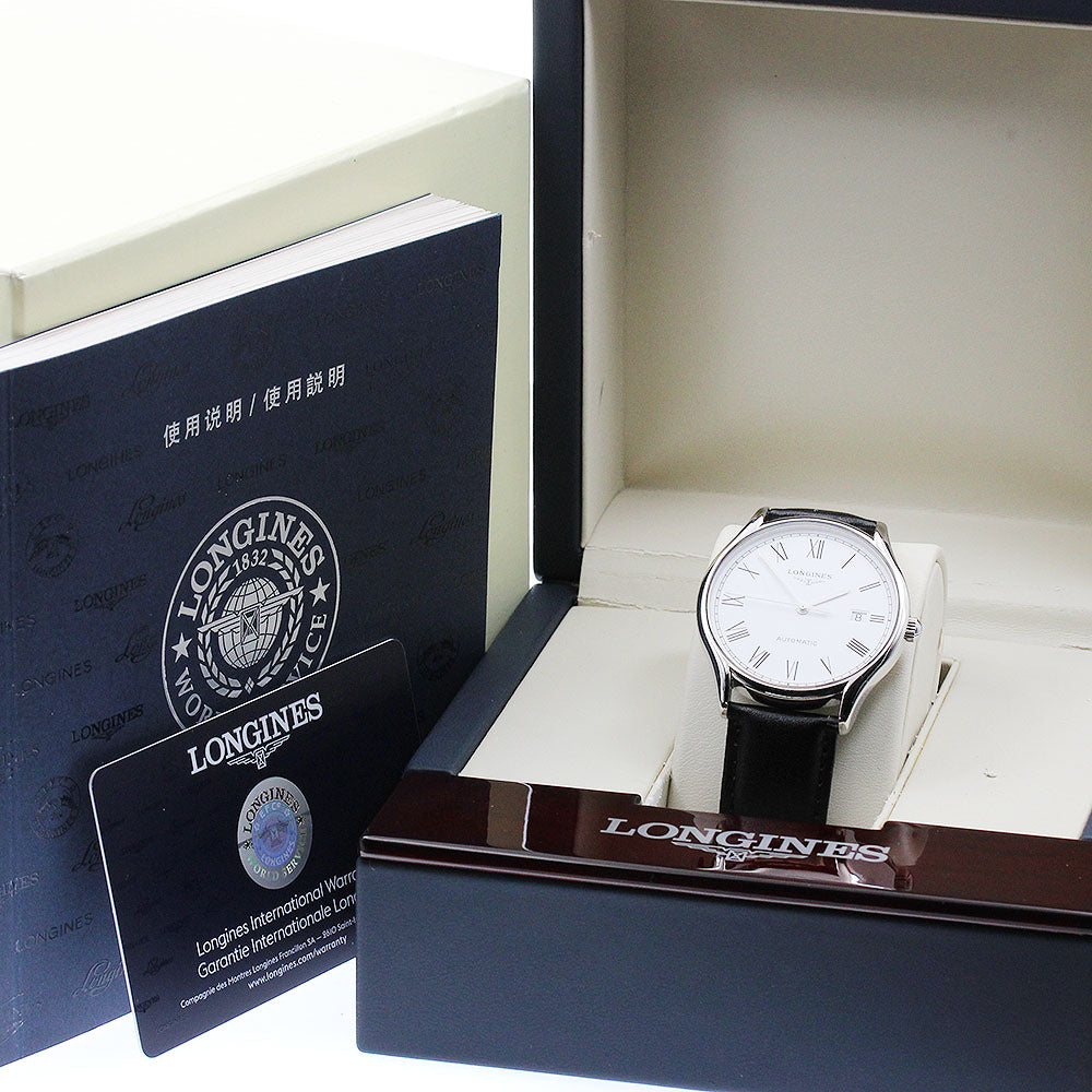 LONGINES Reel L4.960.4 Date white Dial Automatic Men's Watch_917243