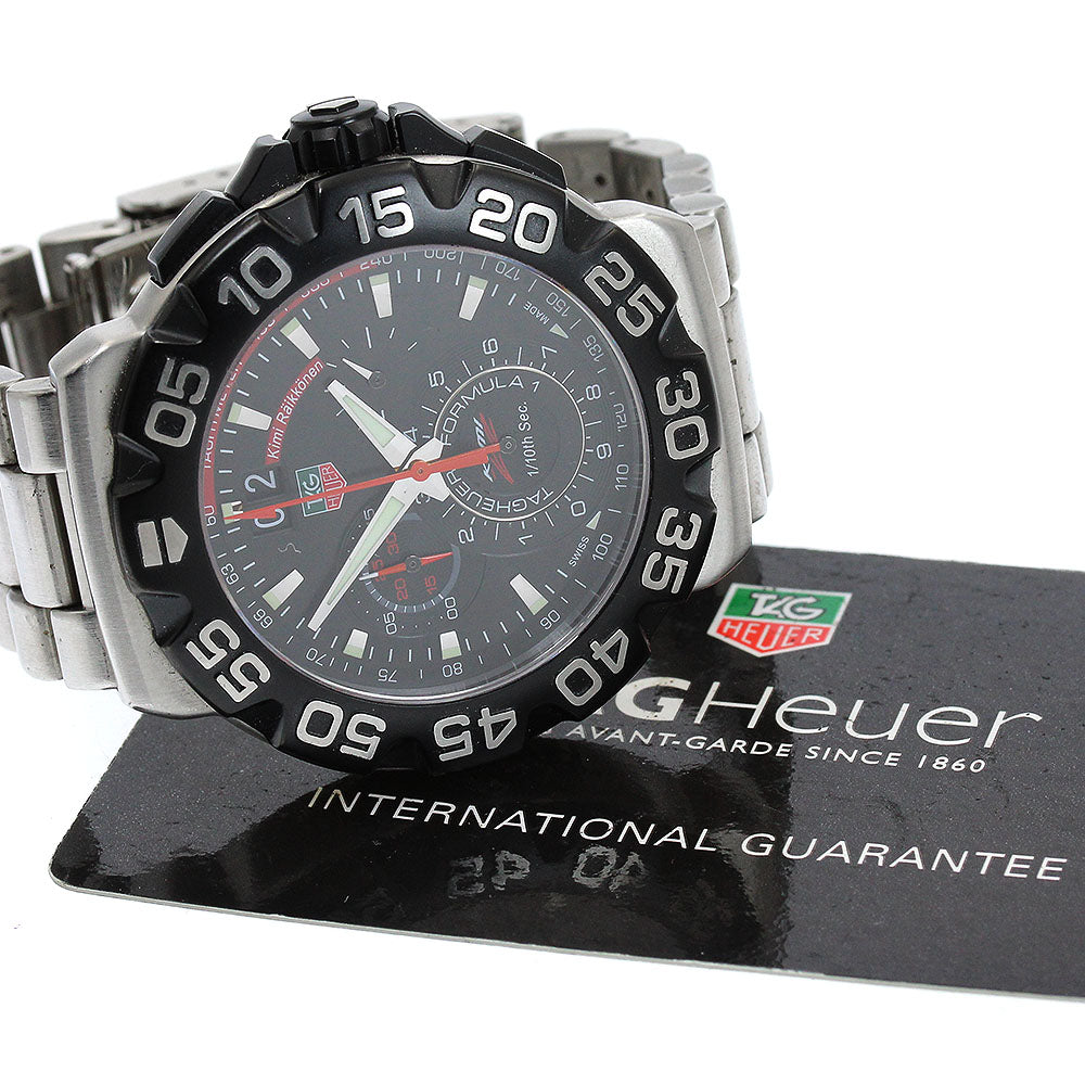 TAG HEUER Formula 1 Kimi Raikkonen Limited Edition CAH1014 Quartz Men's_917246