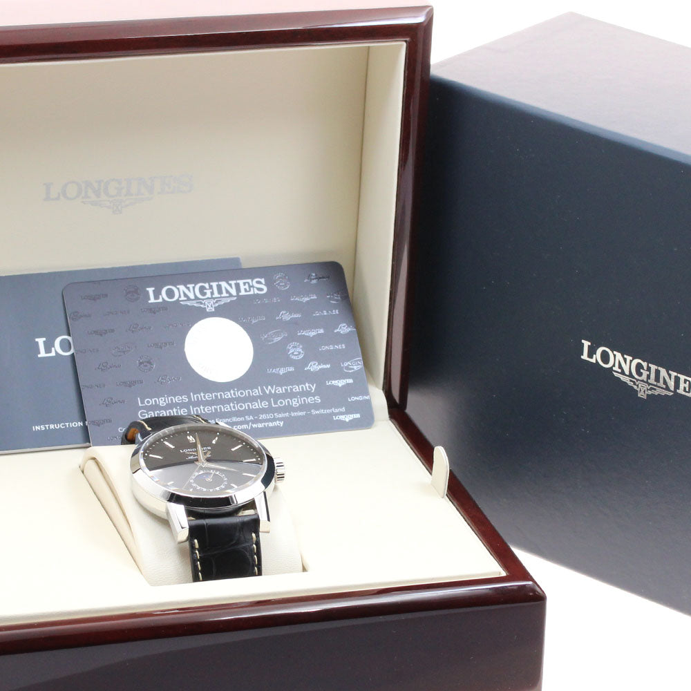 LONGINES 1832 L4.826.4/L48264520 Moon phase black Dial Automatic Men's Watch_917249