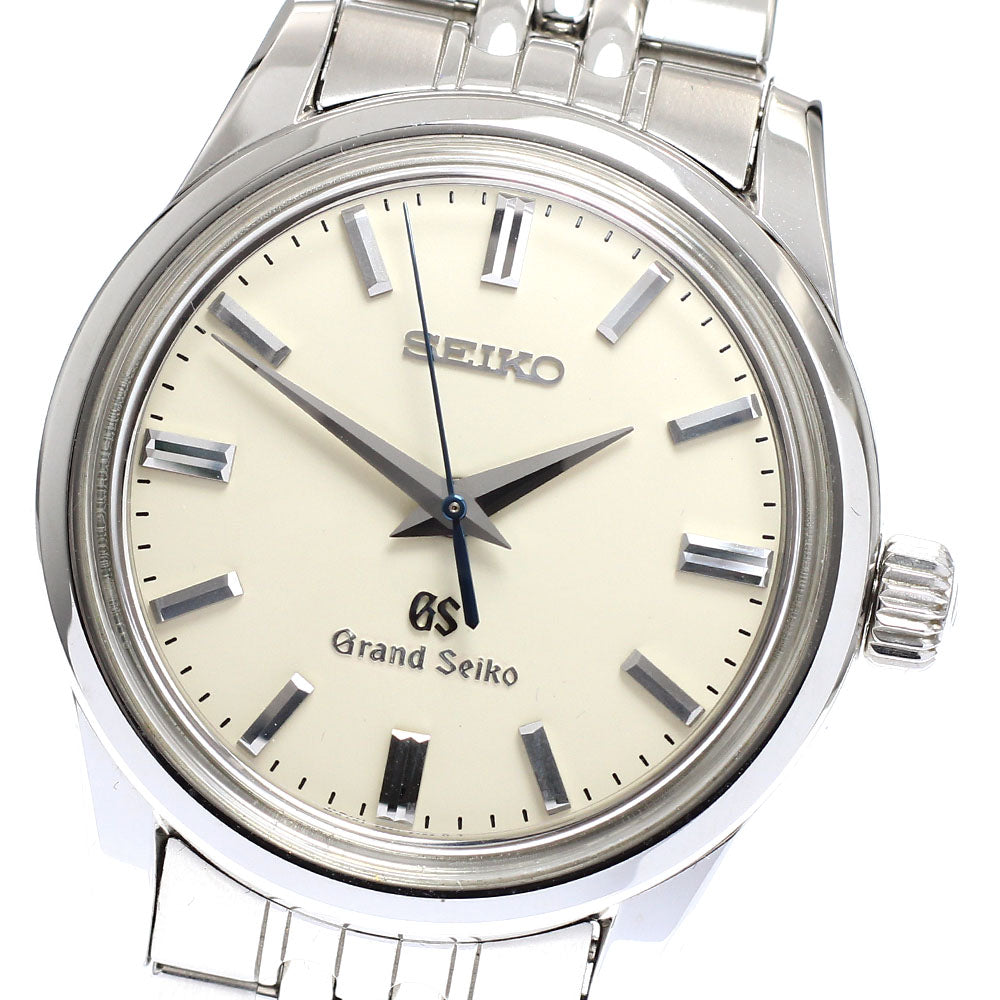 SEIKO Grand Seiko SBGW005/9S54-0030 beige Dial Hand Winding Men's Watch_917256