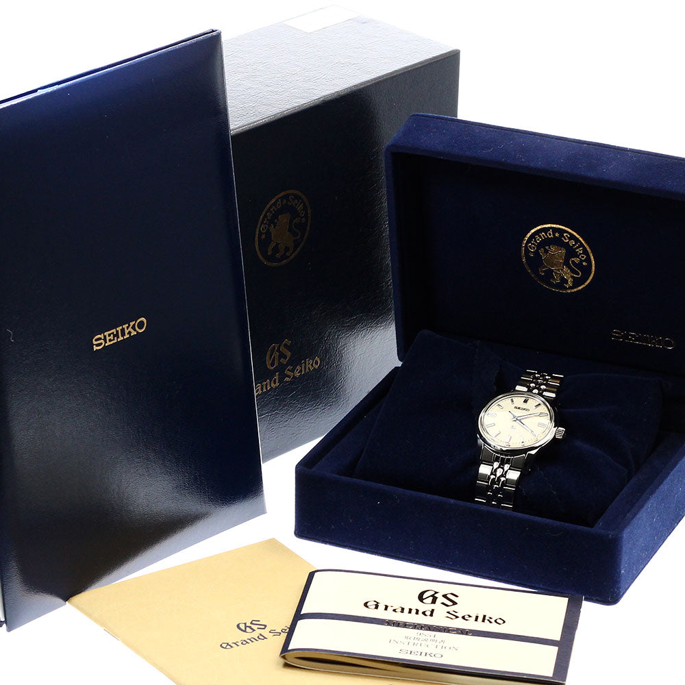 SEIKO Grand Seiko SBGW005/9S54-0030 beige Dial Hand Winding Men's Watch_917256