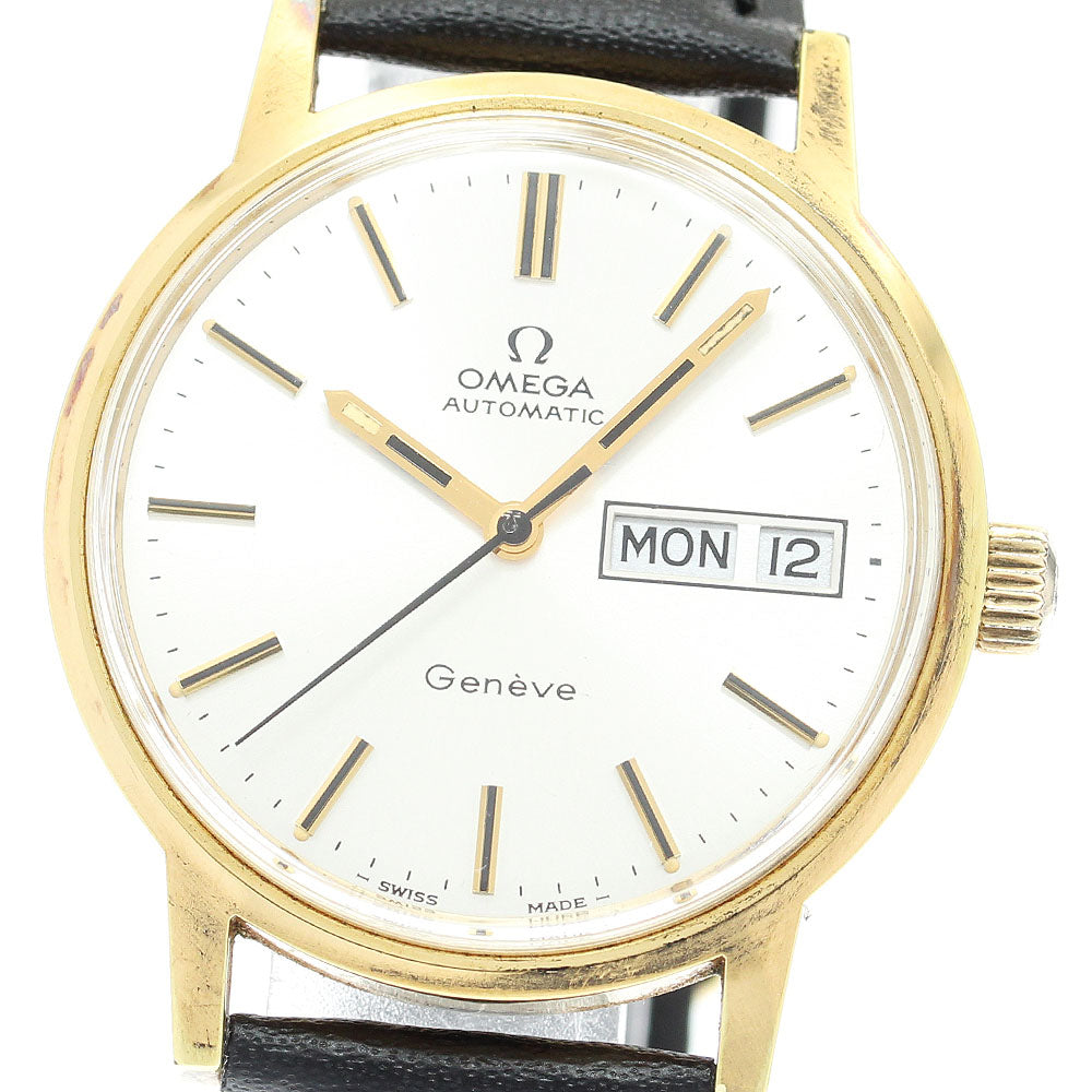 OMEGA Geneve 166.0117 Day date cal.1022 Silver Dial Automatic Men's Watch_917264